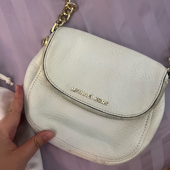Michael Kors Bags Michael Kors Crossbody White Bag Poshmark